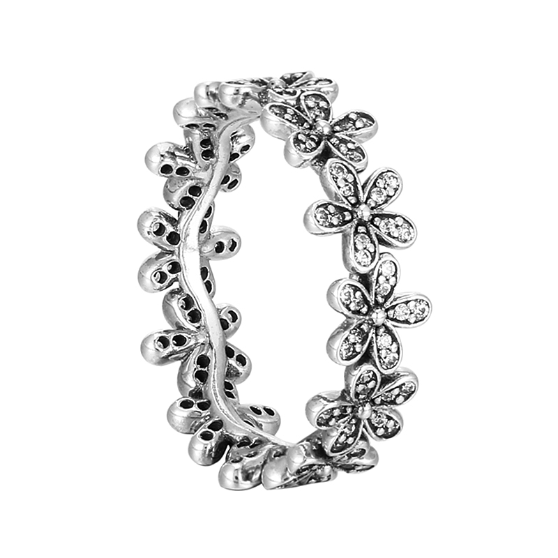 pandora dazzling daisy band ring