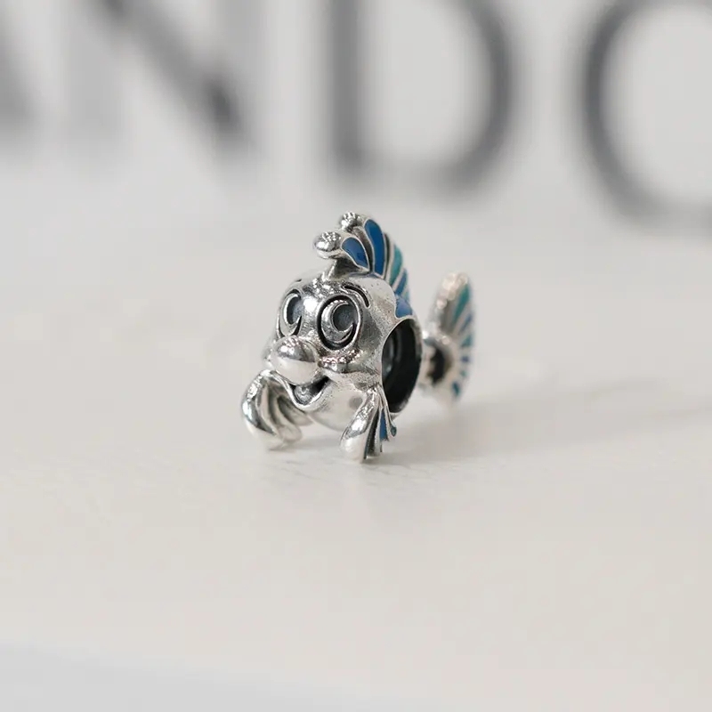 Pandora The Little Mermaid Flounder Charm