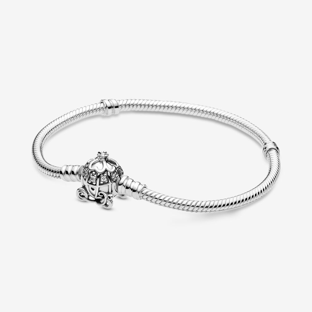 2020 pandora cinderella pumpkin coach clasp bracelet