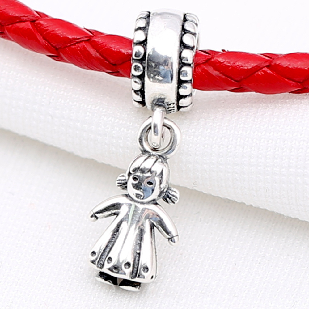 pandora little girl and little boy dangle