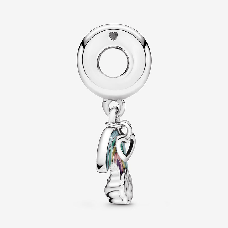 pandora s925 ale silver rainbow necklace