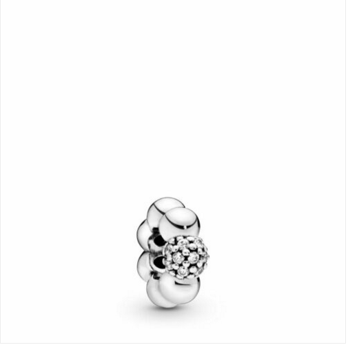 Pandora Spacer Element CZ Pavé Silber Beads