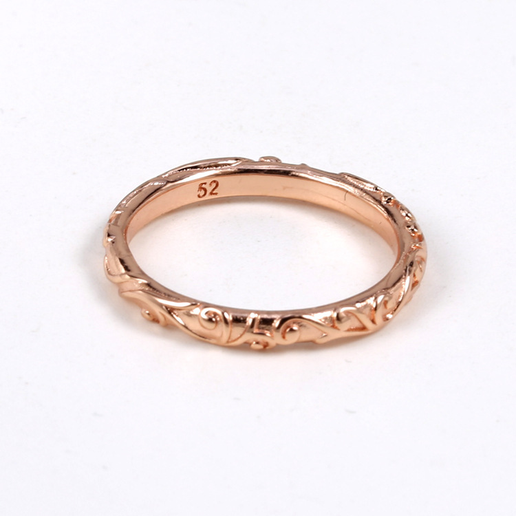 Pandora Rose Regal Pattern Ring