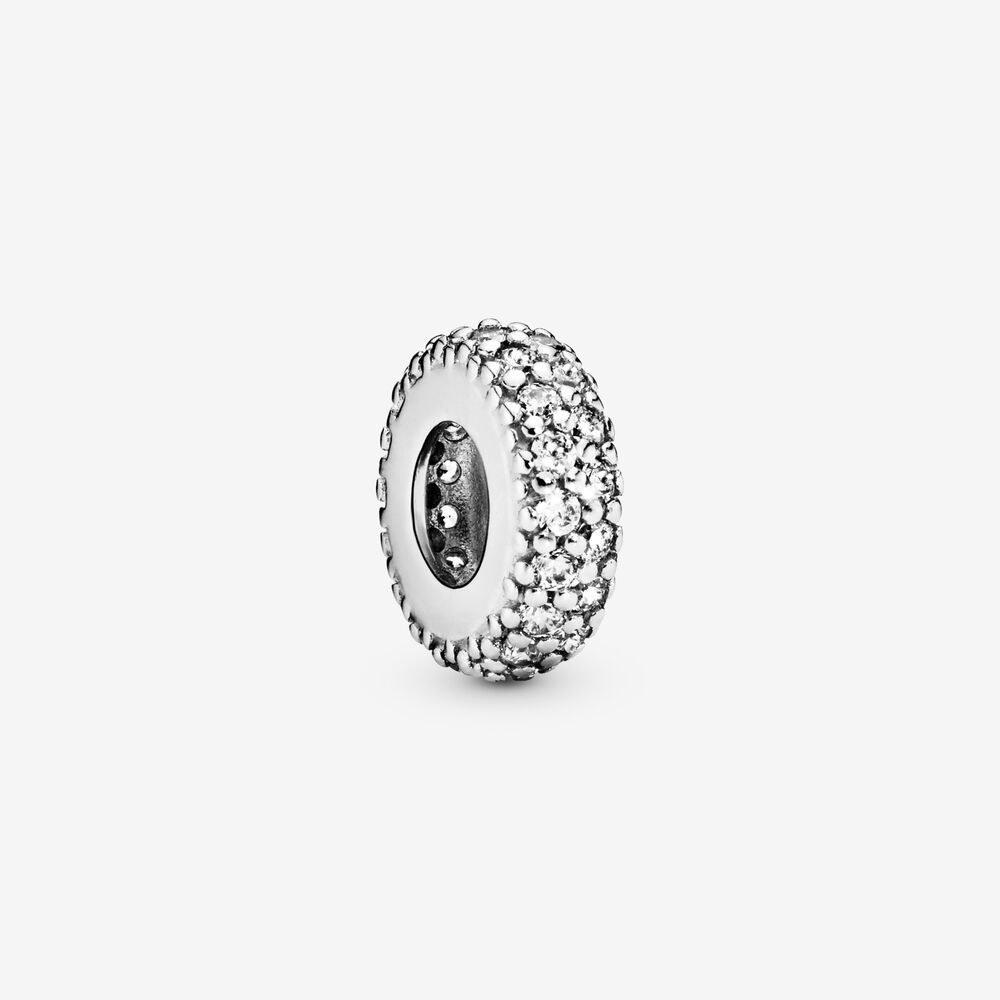 pandora multicolor pave inspiration spacer bead