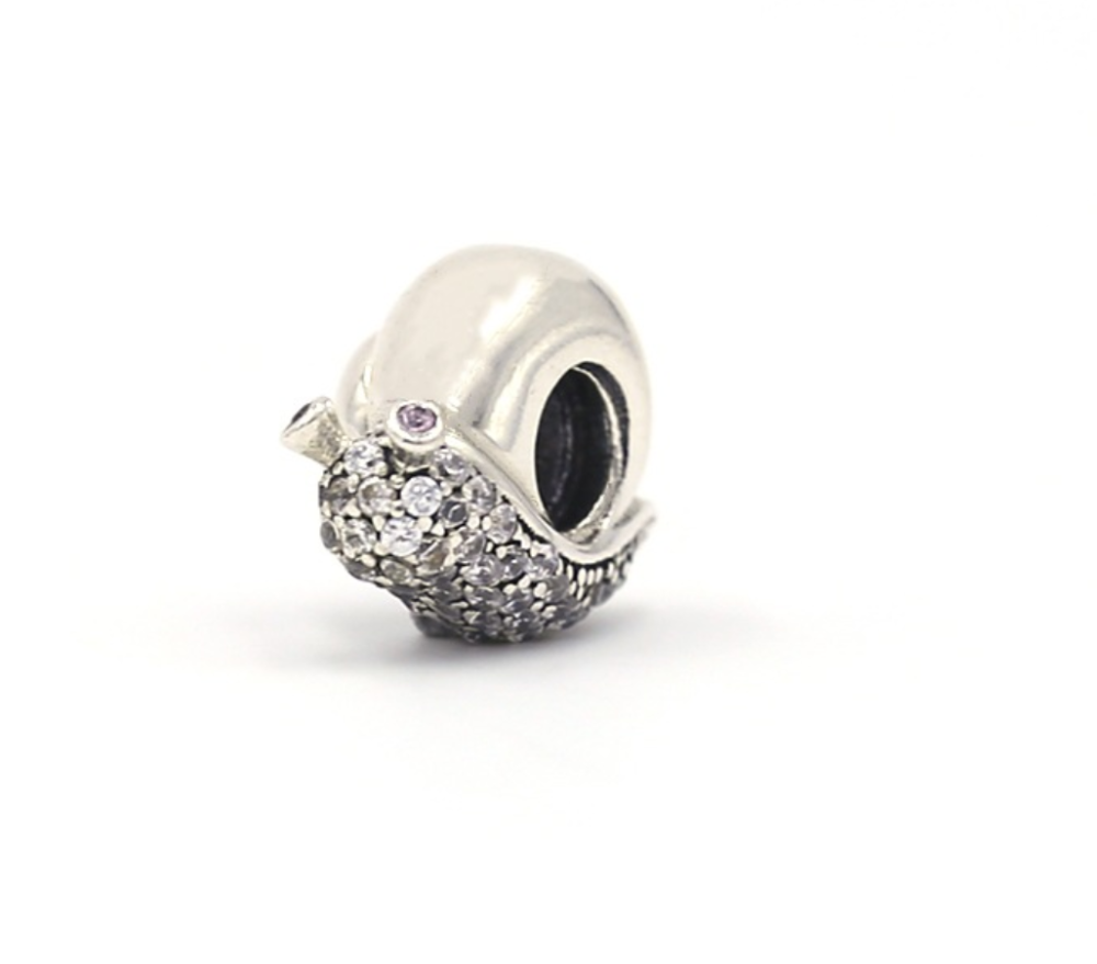 pandora sparkling snail charm s925 ale