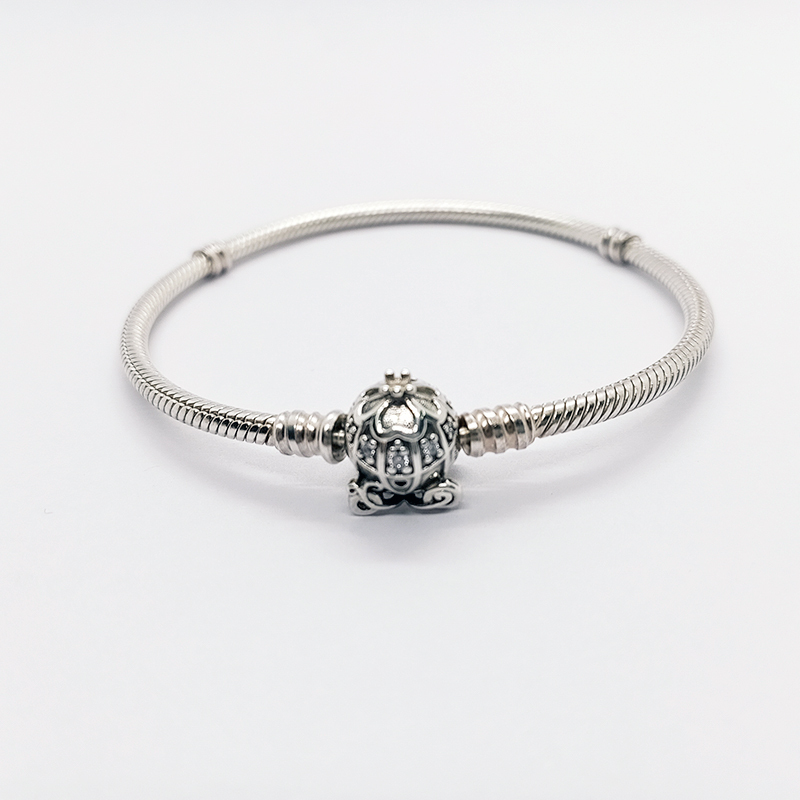 2020 pandora cinderella pumpkin coach clasp bracelet