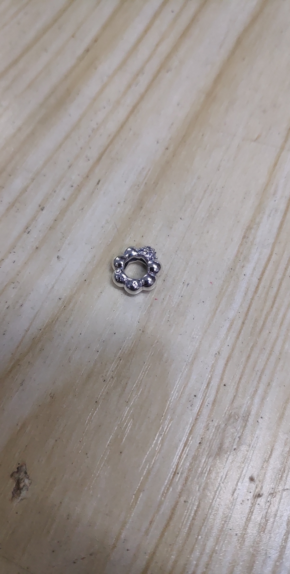 Pandora Spacer Element CZ Pavé Silber Beads