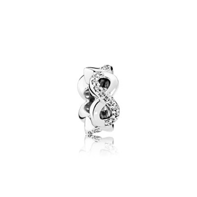 pandora sparkling infinity spacer charm