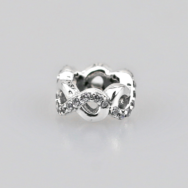 pandora sparkling infinity spacer charm