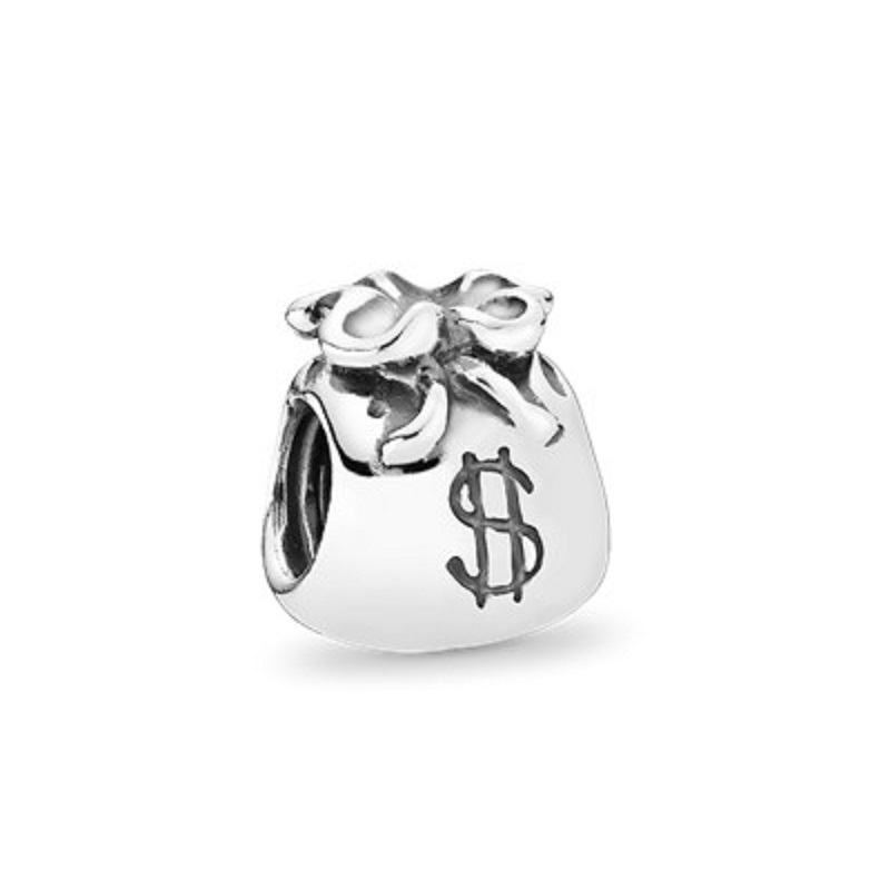 Pandora ALE 925 Sterling Silver Money Bag Charm