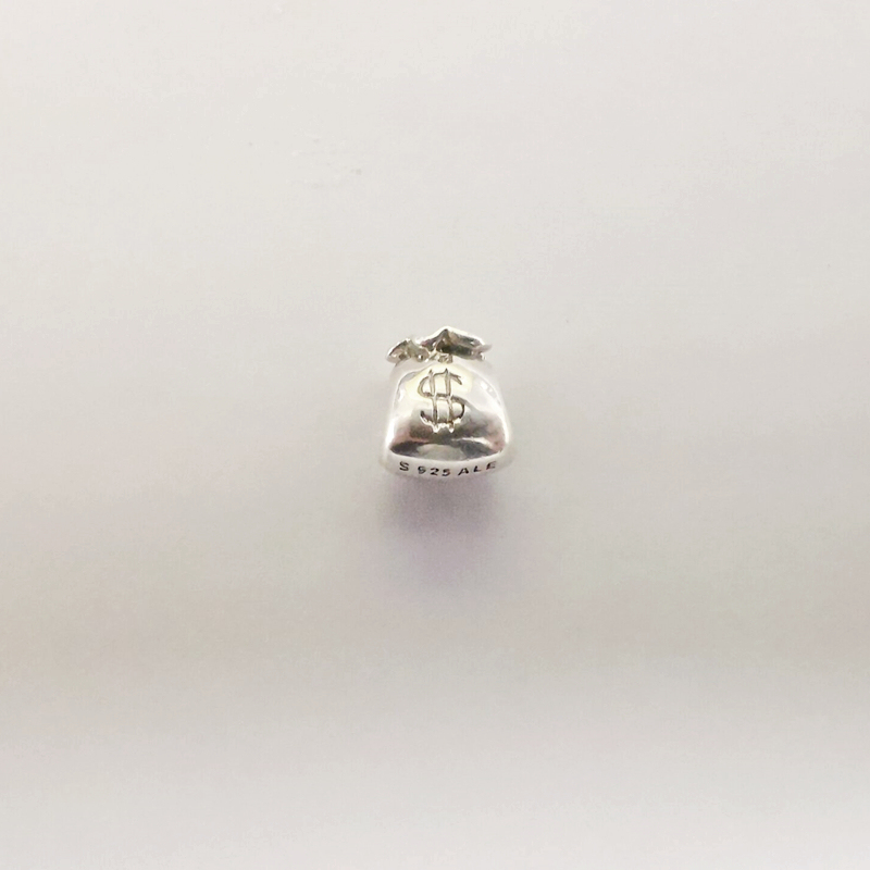 Pandora ALE 925 Sterling Silver Money Bag Charm