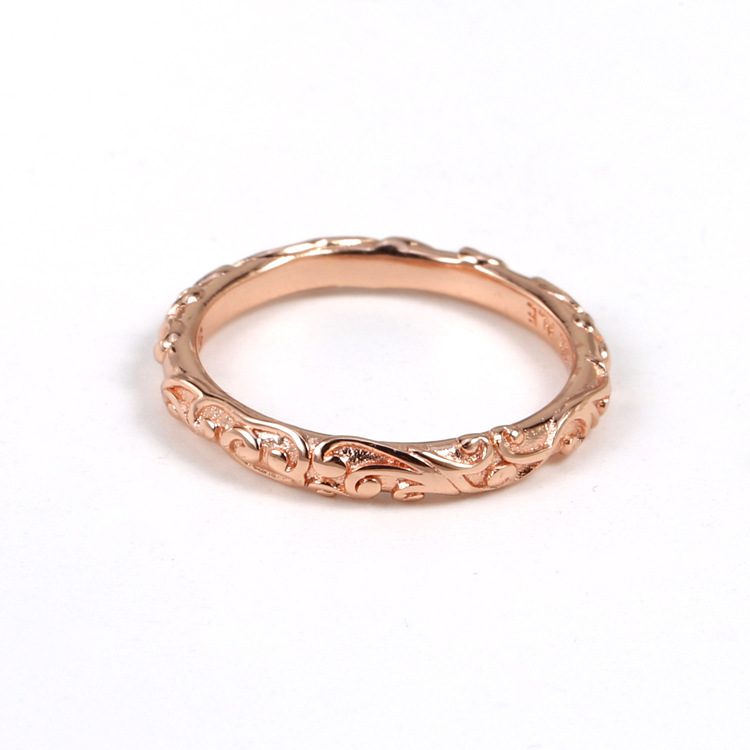 Pandora Rose Regal Pattern Ring