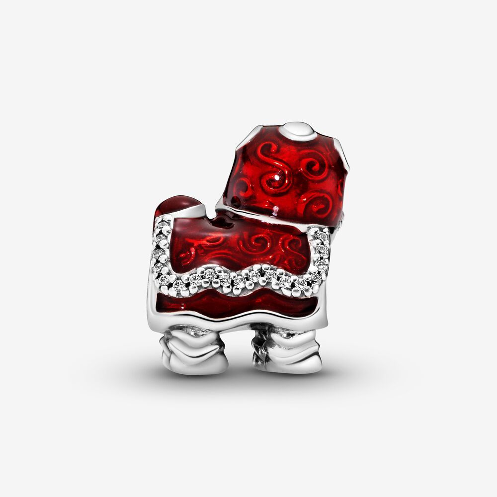 pandora silver 925 ale chinese lion dance charm bead