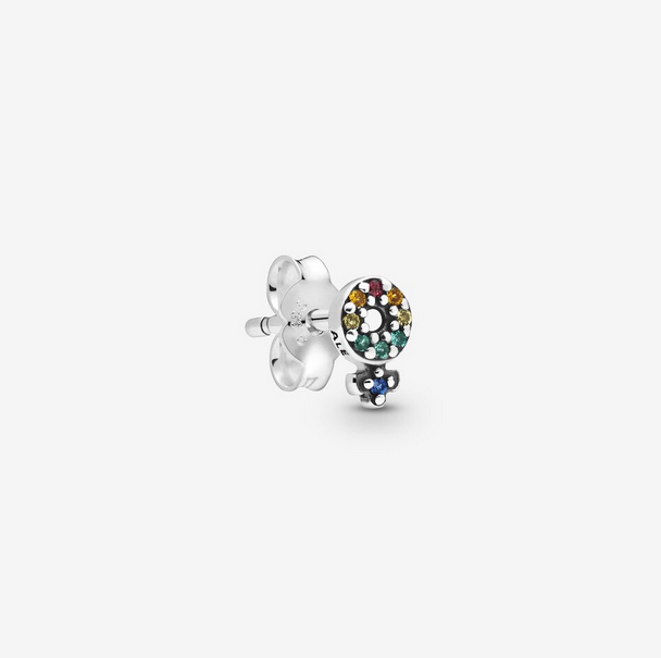 pandora me my lovely single stud earring s925 ale a pair