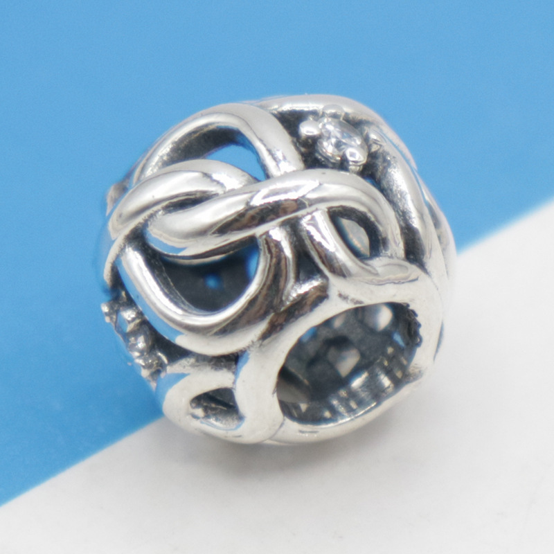 pandora rose gold ale r openwork woven infinity charm