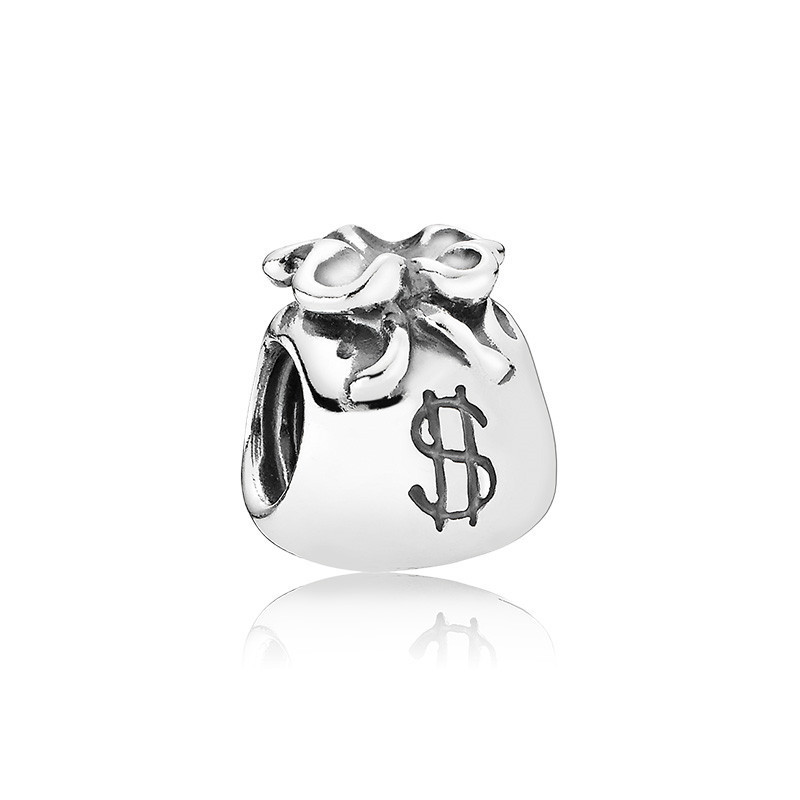 Pandora ALE 925 Sterling Silver Money Bag Charm