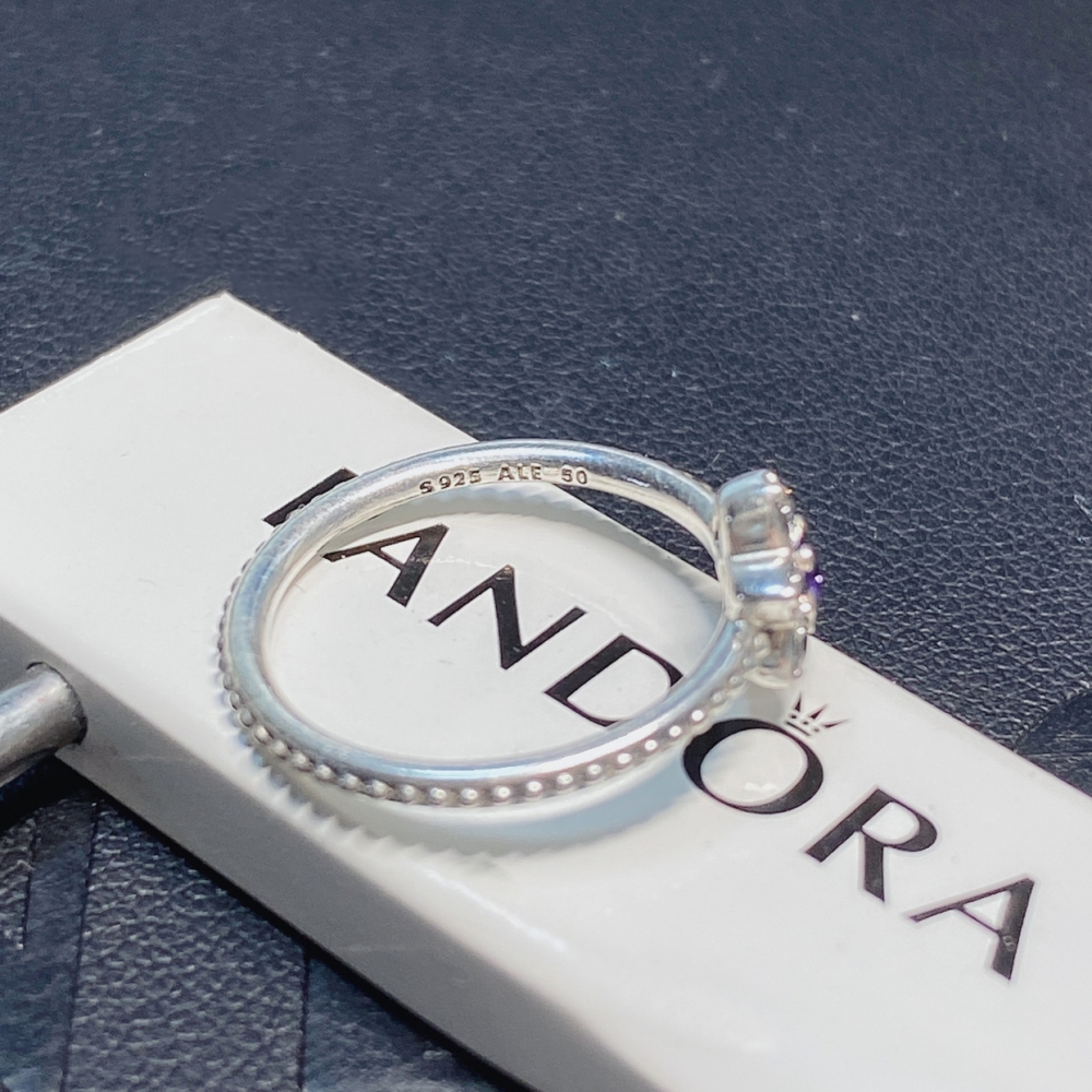 mother of pearl pandora white elegant sincerity ring