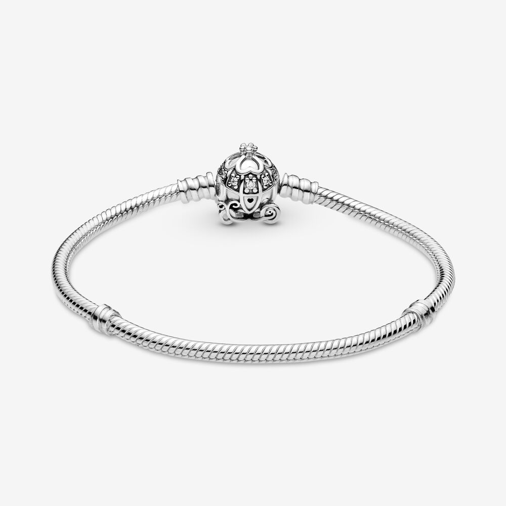 2020 pandora cinderella pumpkin coach clasp bracelet