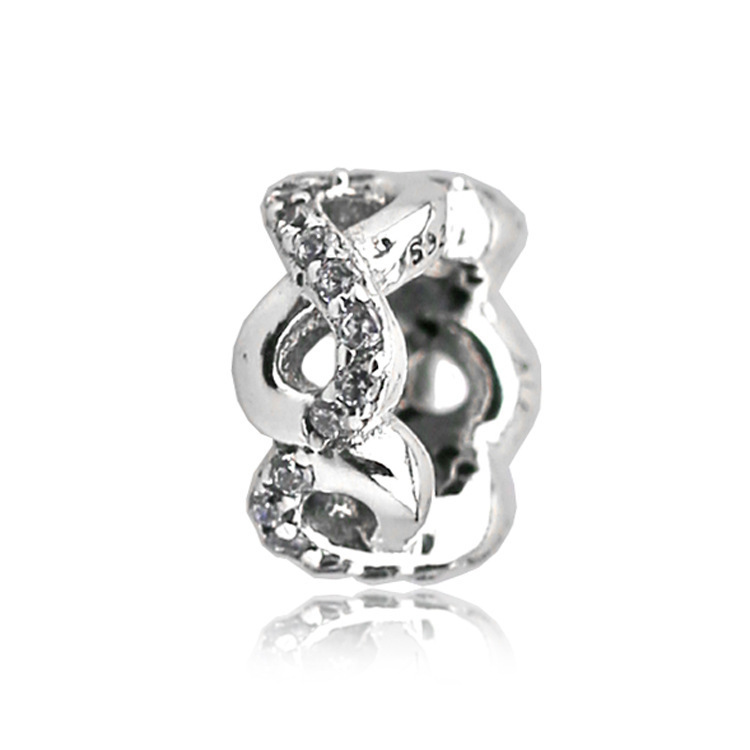 pandora sparkling infinity spacer charm