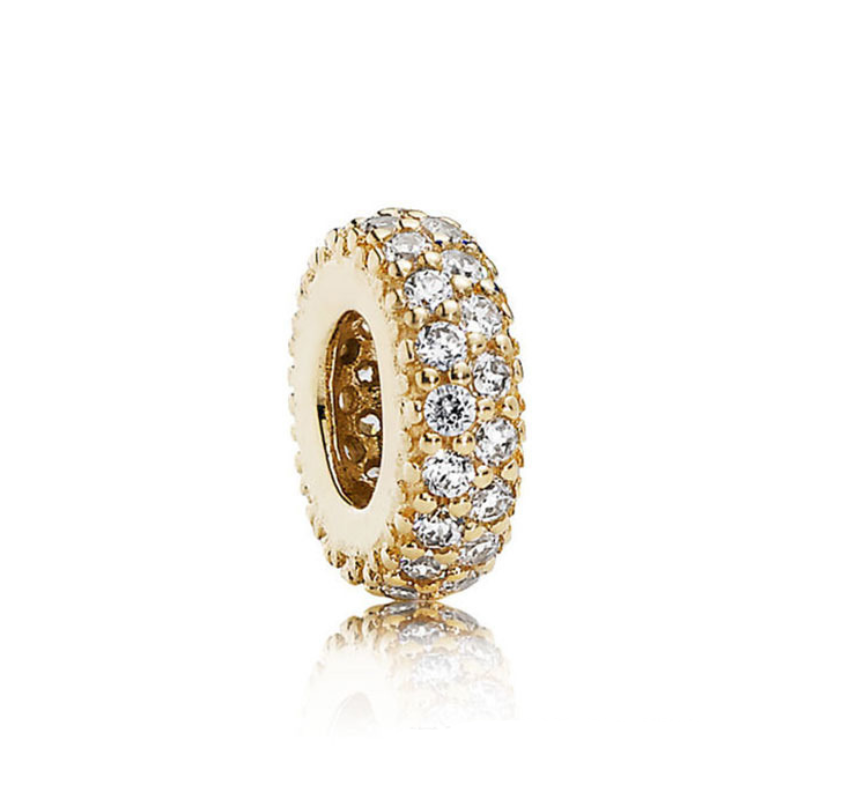 pandora multicolor pave inspiration spacer bead