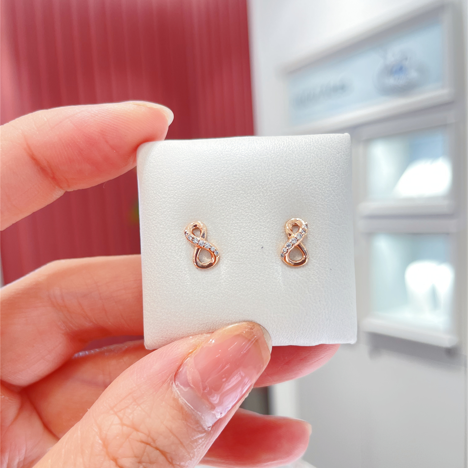 pandora earrings sterling ale s925 sparkling infinity stud