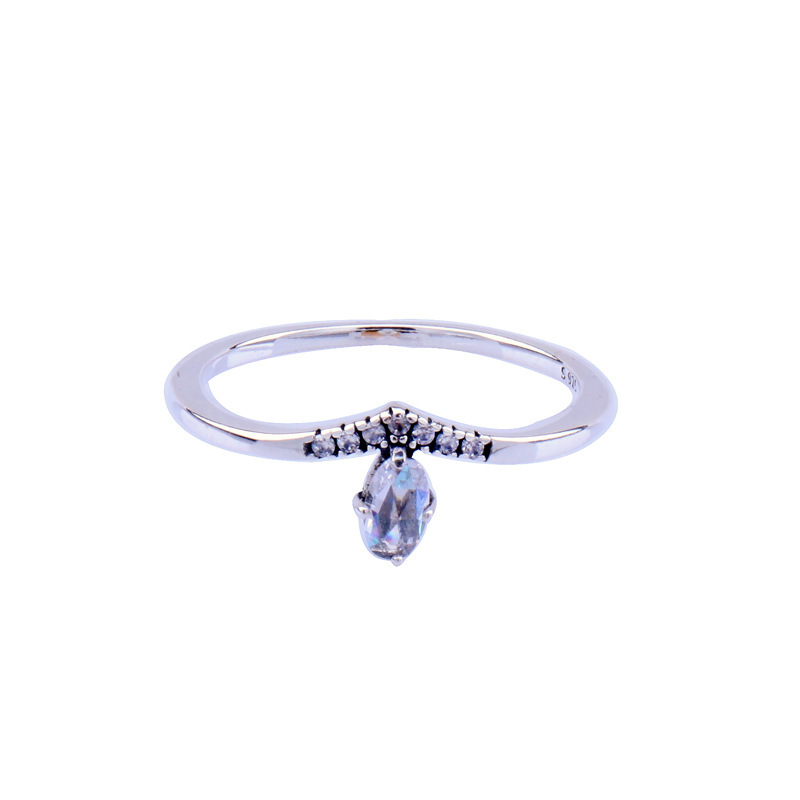 pandora classic wishbone ring s925 ale,all sizes, sterling silver