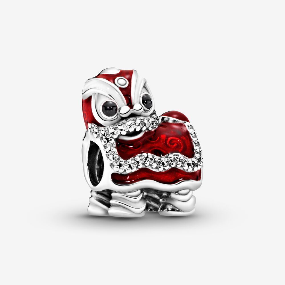pandora silver 925 ale chinese lion dance charm bead