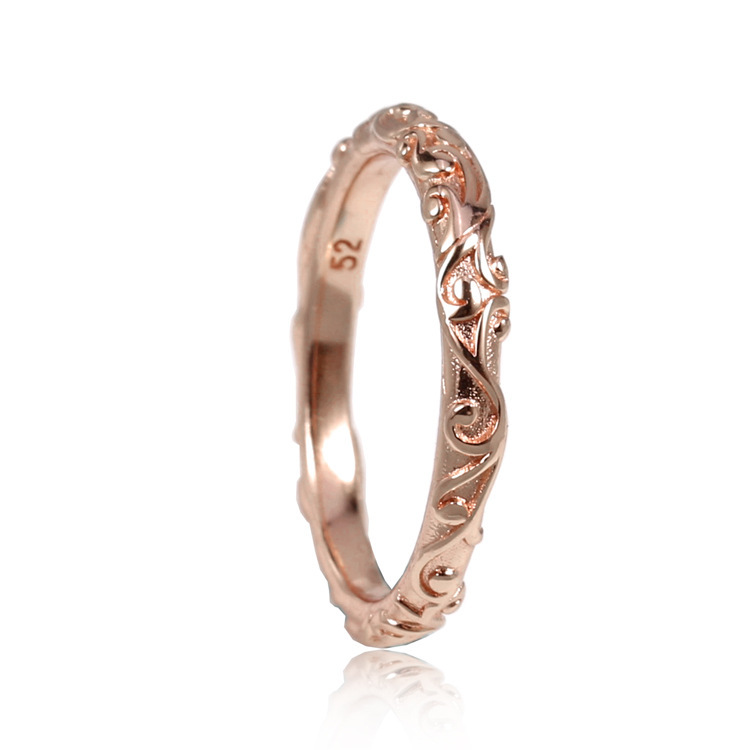 Pandora Rose Regal Pattern Ring