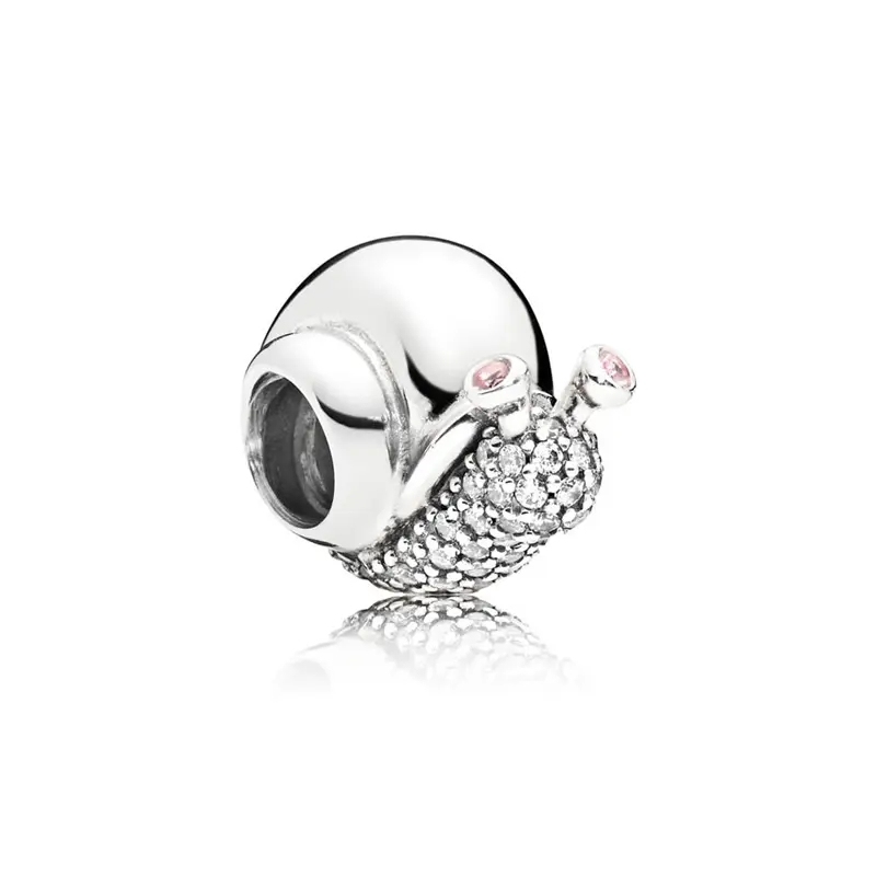 pandora sparkling snail charm s925 ale
