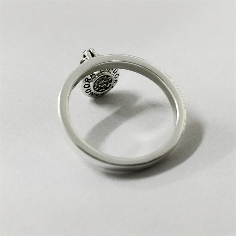 Pandora Logo Padlock Ring