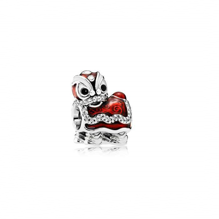 pandora silver 925 ale chinese lion dance charm bead