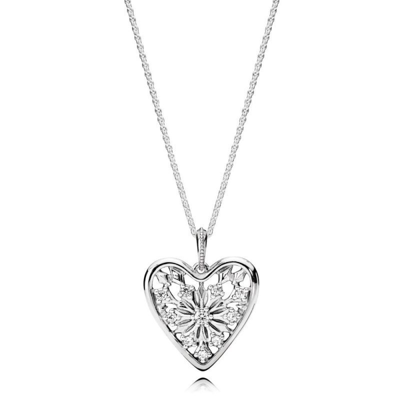pandora heart of winter necklace
