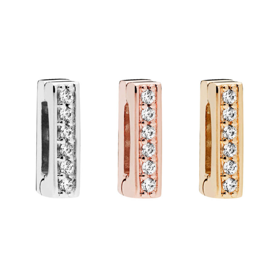 pandora reflexions timeless sparkling clip charm