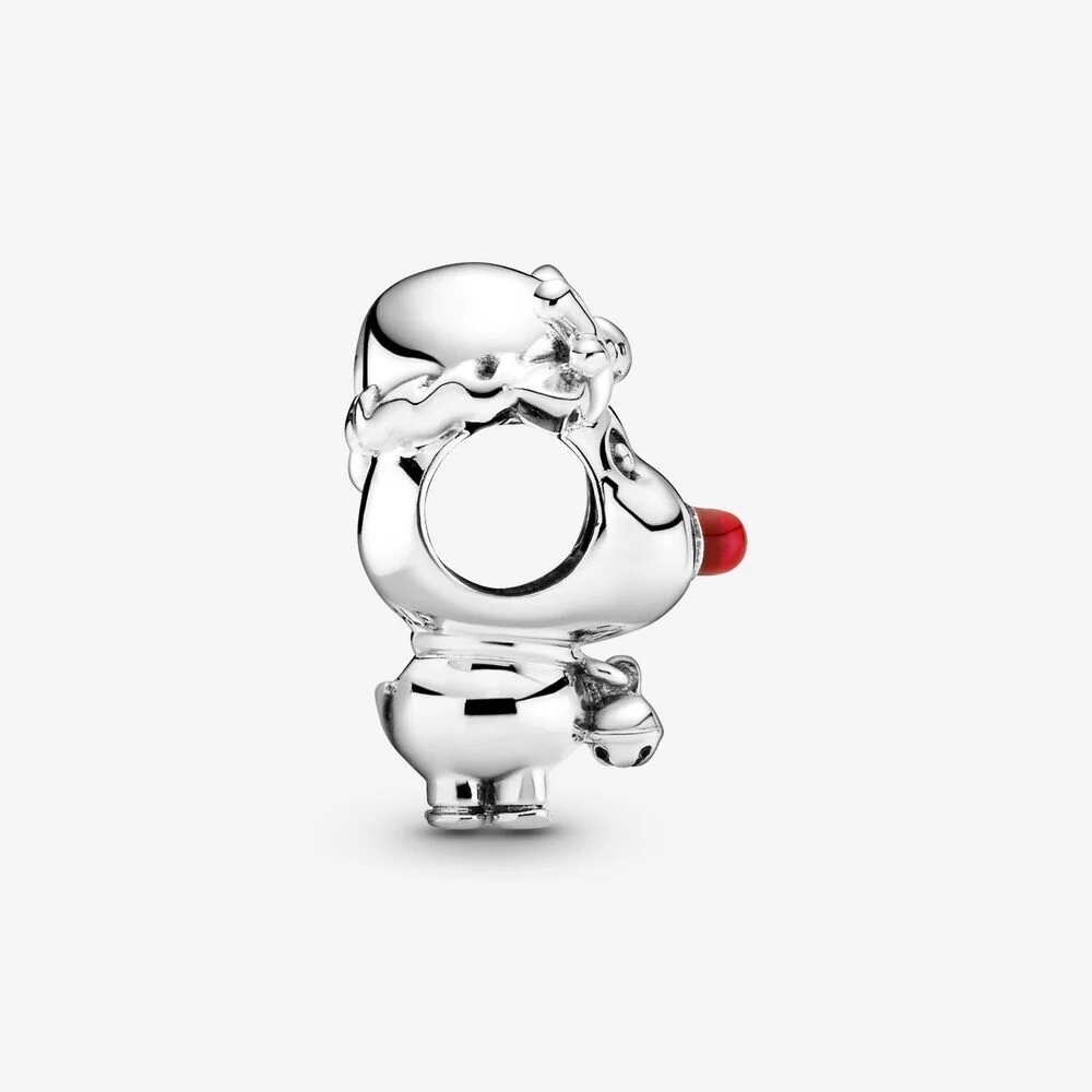 ale s925 silver pandora rudolph the red nose reindeer charm