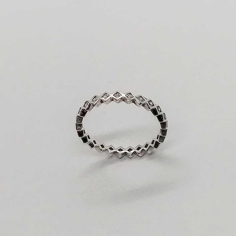 pandora silver ring alluring princess