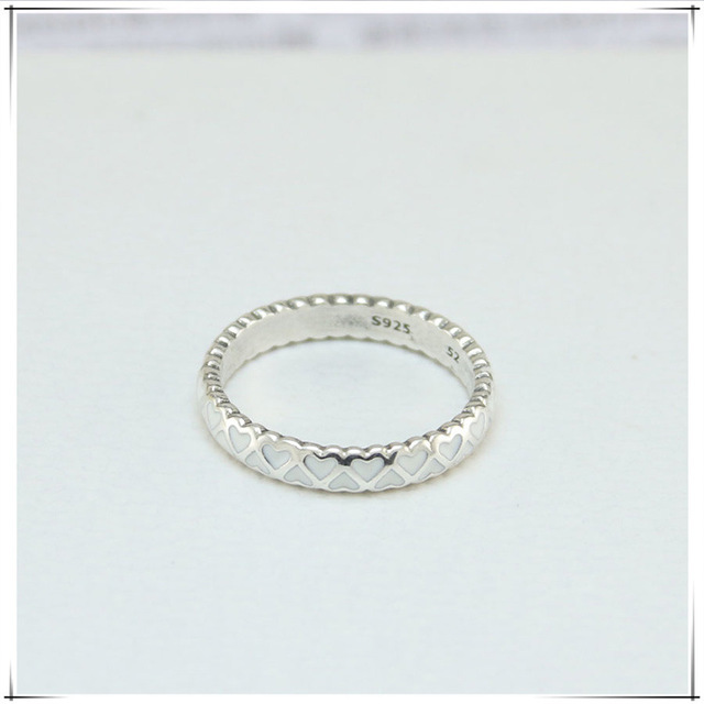 pandora silver enamel abundance of love ring