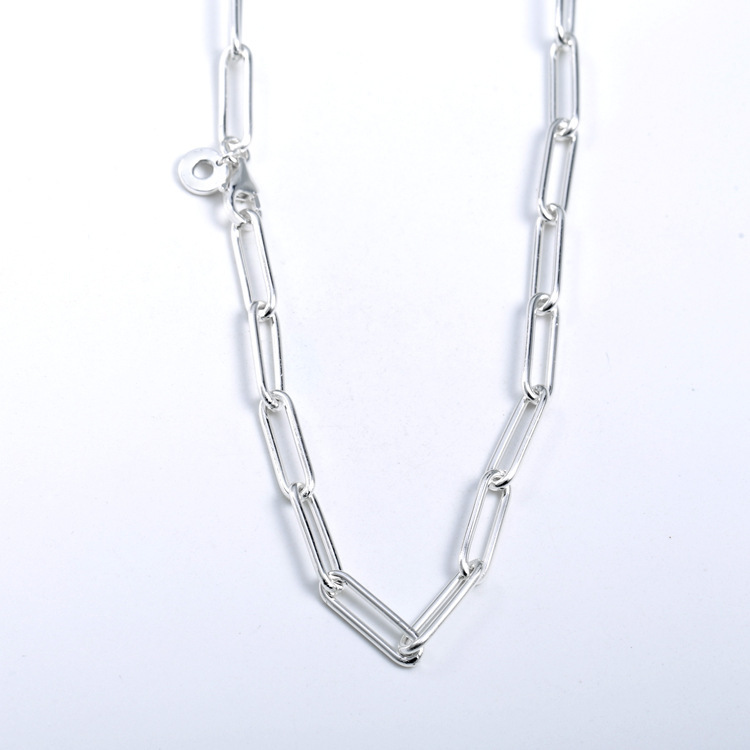 rose goldpandora long link necklace chain