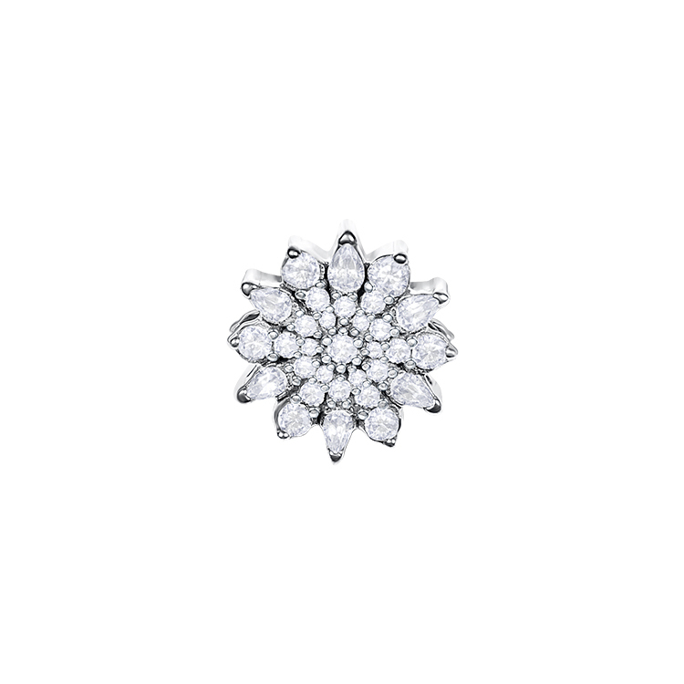 pandora silver 925 ale charm ice crystal clear