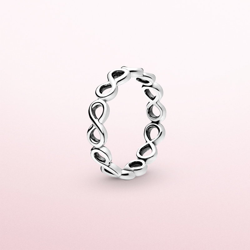 pandora infinite shine ring ale sterling silver,all size