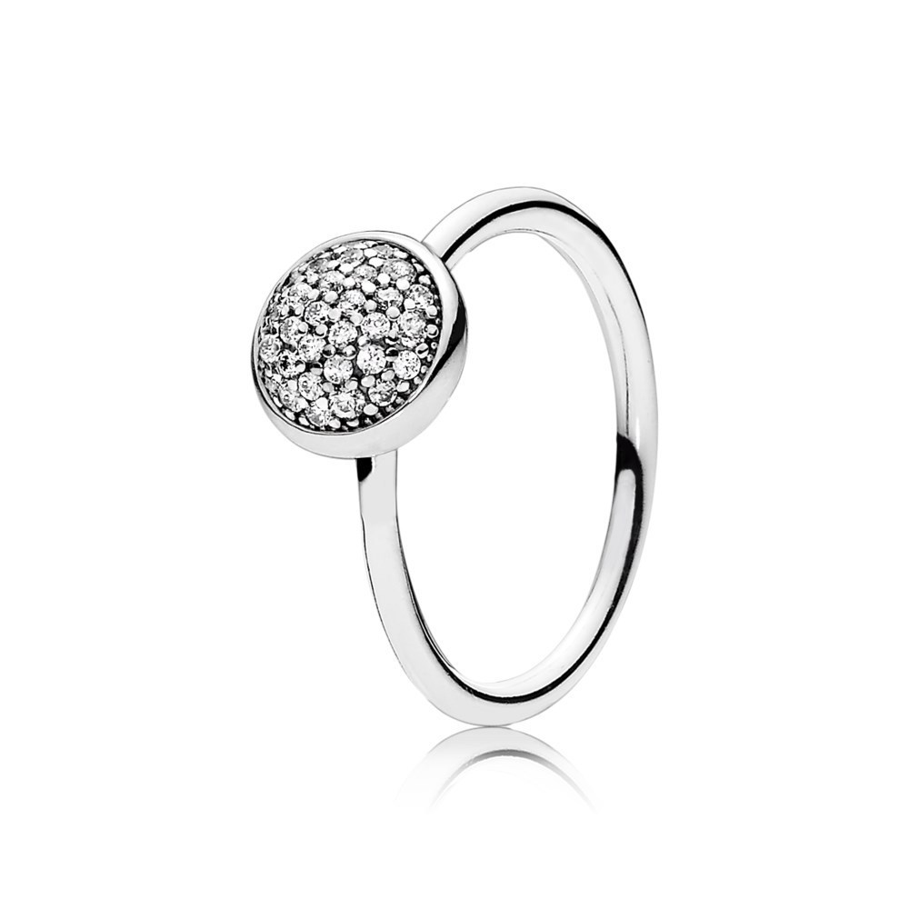 pandora dazzling droplet ring sterling silver s925 ale