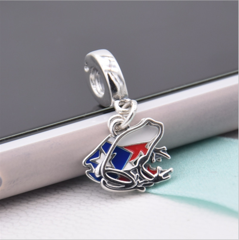 pandora puerto rico frog charm