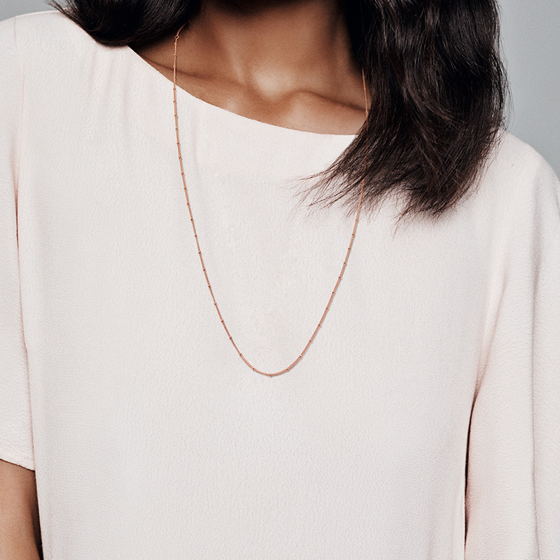pandora shine beaded necklace ale gose gold