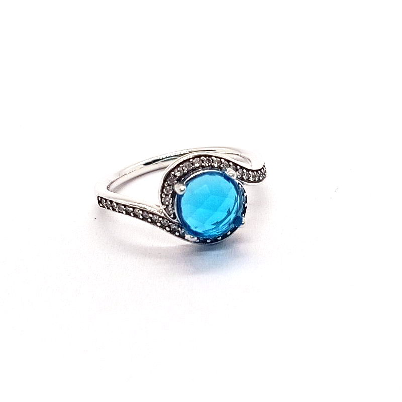 pandora silver radiant embellishment ring