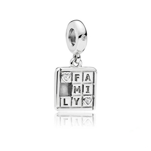 pandora family game dangle charm