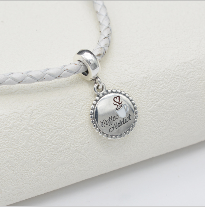 pandora coffee addict charm
