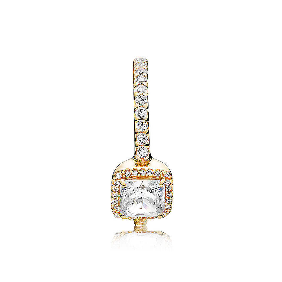 pandora gold timeless elegance ring