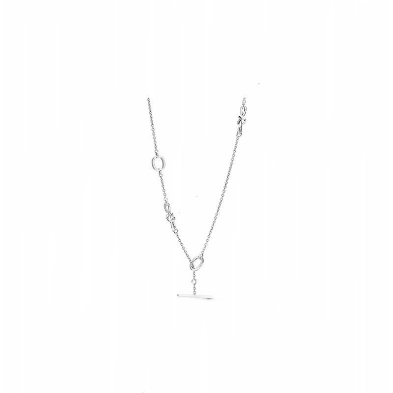 pandora knotted hearts necklace