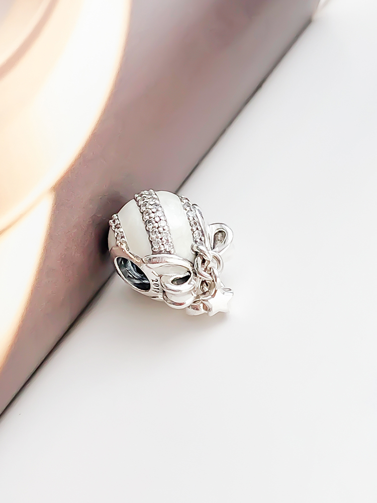 pandora white holiday radio city rockettes ornament charm