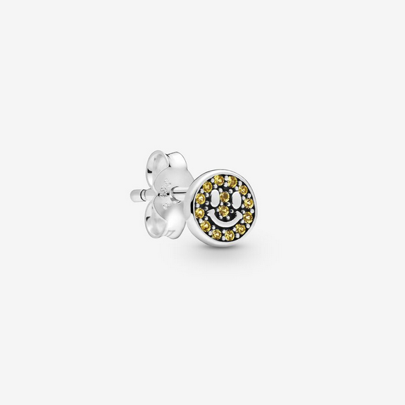 pandora me, my lovely single stud earring s925 ale a pair