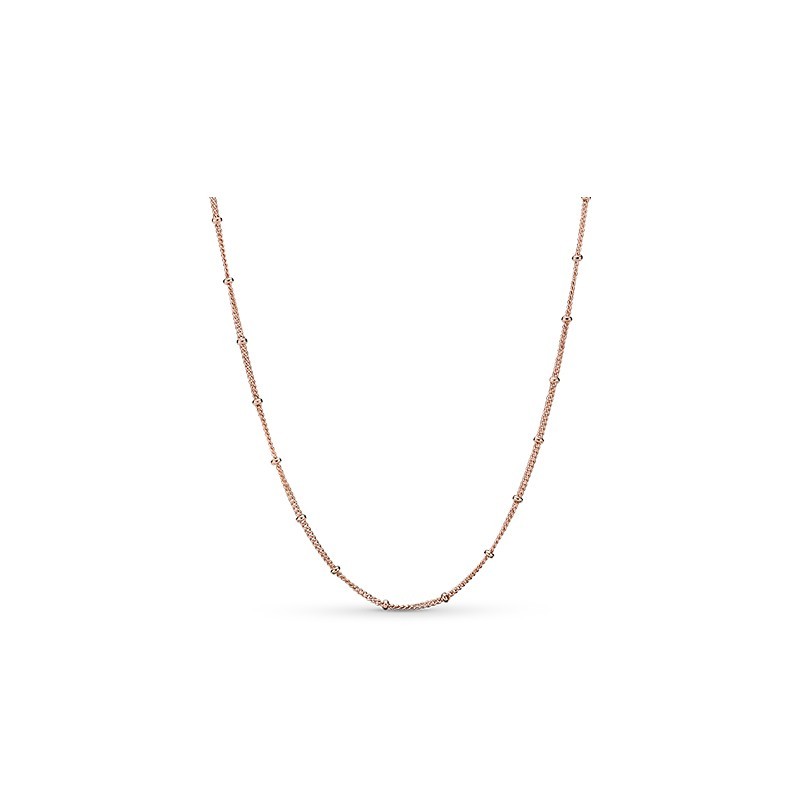 pandora shine beaded necklace ale gose gold